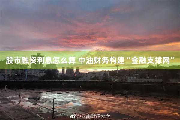 股市融资利息怎么算 中油财务构建“金融支撑网”