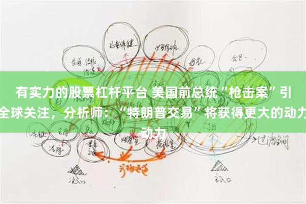 有实力的股票杠杆平台 美国前总统“枪击案”引全球关注，分析师：“特朗普交易”将获得更大的动力