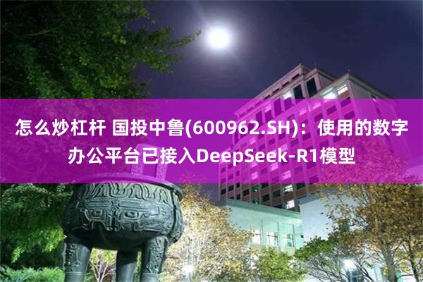 怎么炒杠杆 国投中鲁(600962.SH)：使用的数字办公平台已接入DeepSeek-R1模型