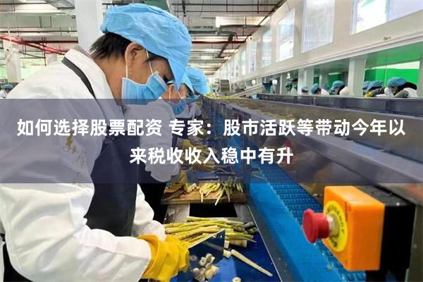 如何选择股票配资 专家:股市活跃等带动今年以来税收收入稳中有升
